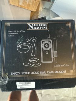 New nail drill machine new