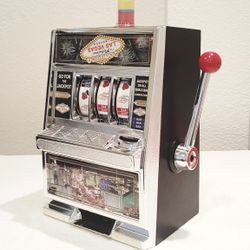 Toy Slot Machine, Take Coins /give Coins /Plastic
