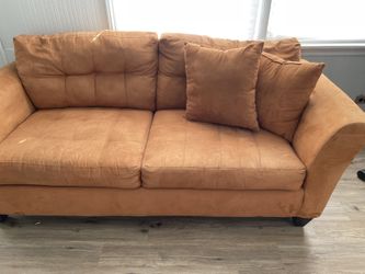 Orange Sofa