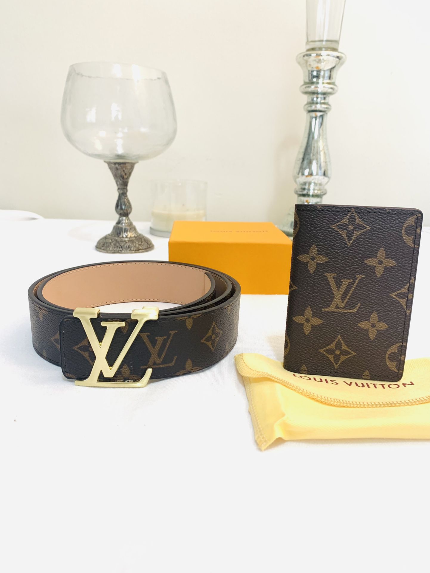 Louis Vuitton Belt Set, 34