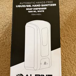 Automatic Liquid/Gel Hand Sanitizer Soap Dispenser