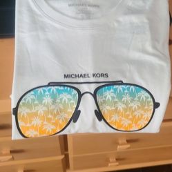Michael Kors Logo Aviator T-Shirt Unisex 