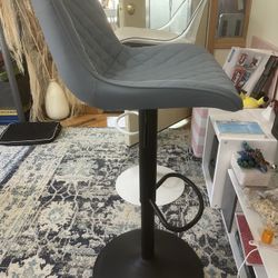 Soft light Blue  Bar Stools 