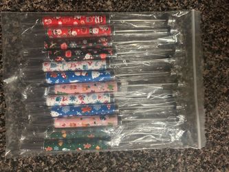 Christmas Beadable Pens