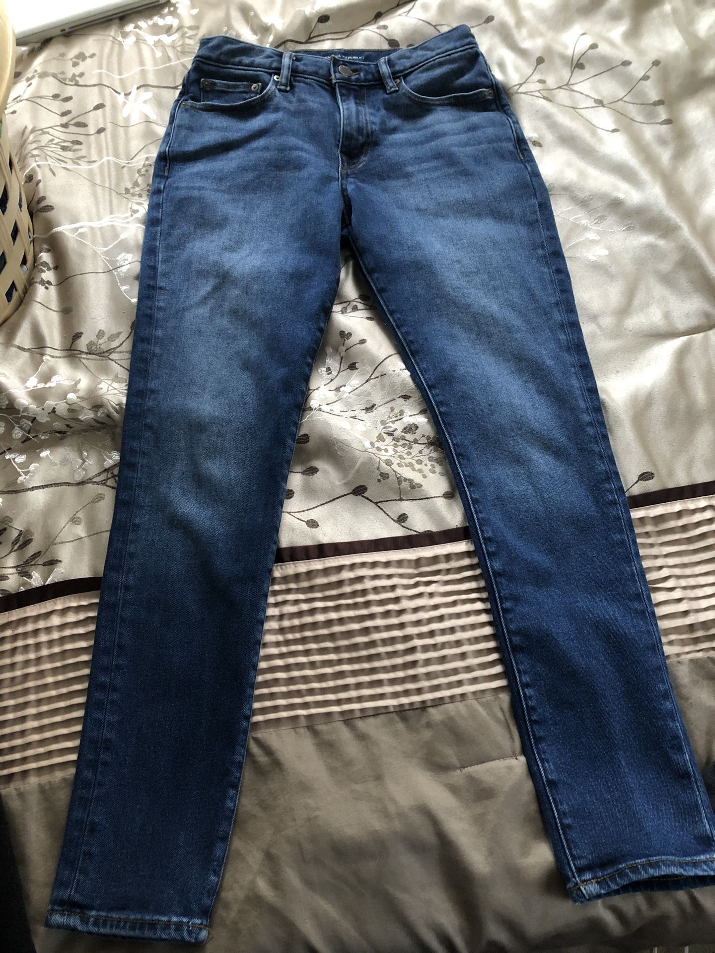 Men’s Jeans, Banana Republic, Slim Fit, Blue, 30 x 32