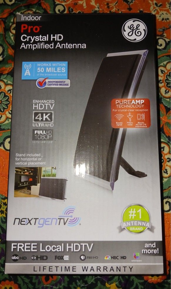GE Pro Crystal HD Amplified Antenna