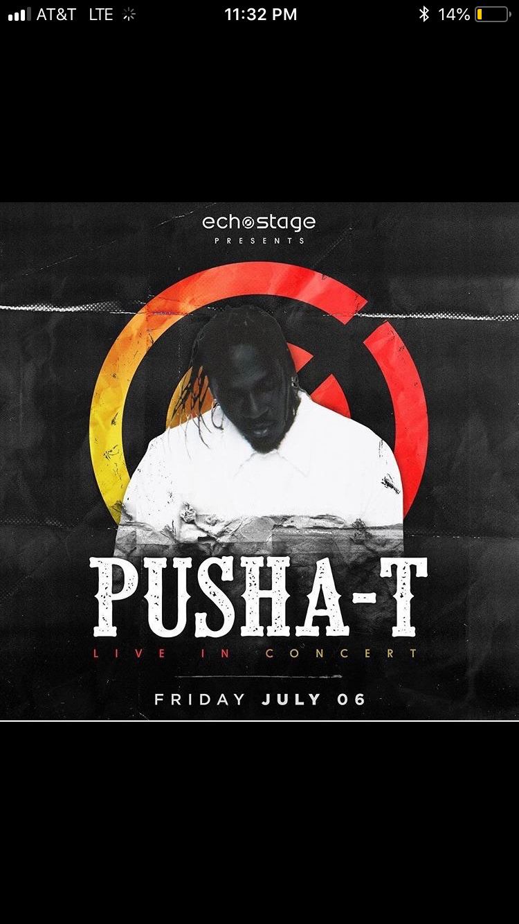 Pusha T Live 4th of July Weekend