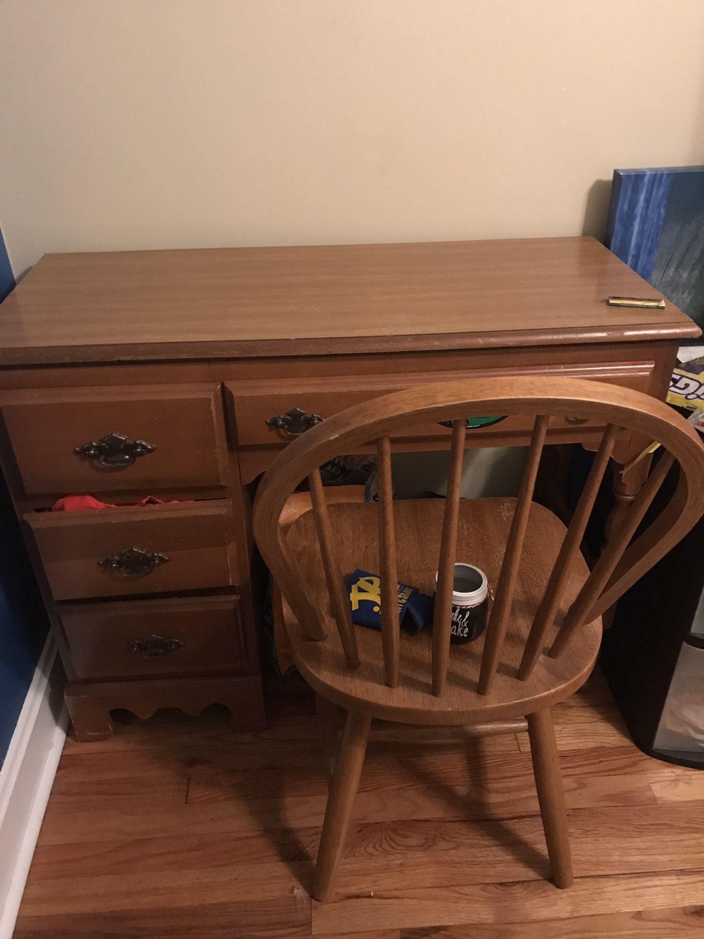 Desk And Chair