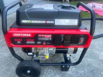 Craftsman 6250 Starting Watt / 5000 Running Watt Generator