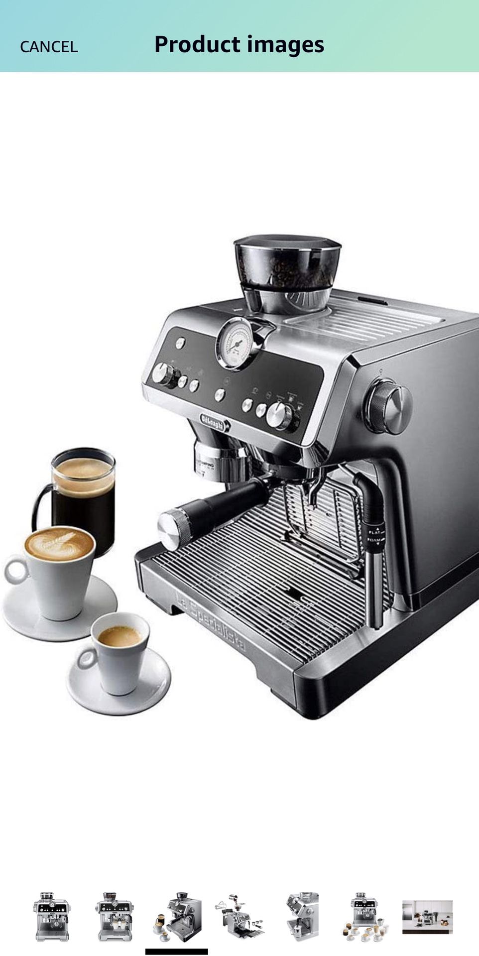 De'Longhi La Specialista Espresso Machine with Sensor Grinder, Dual