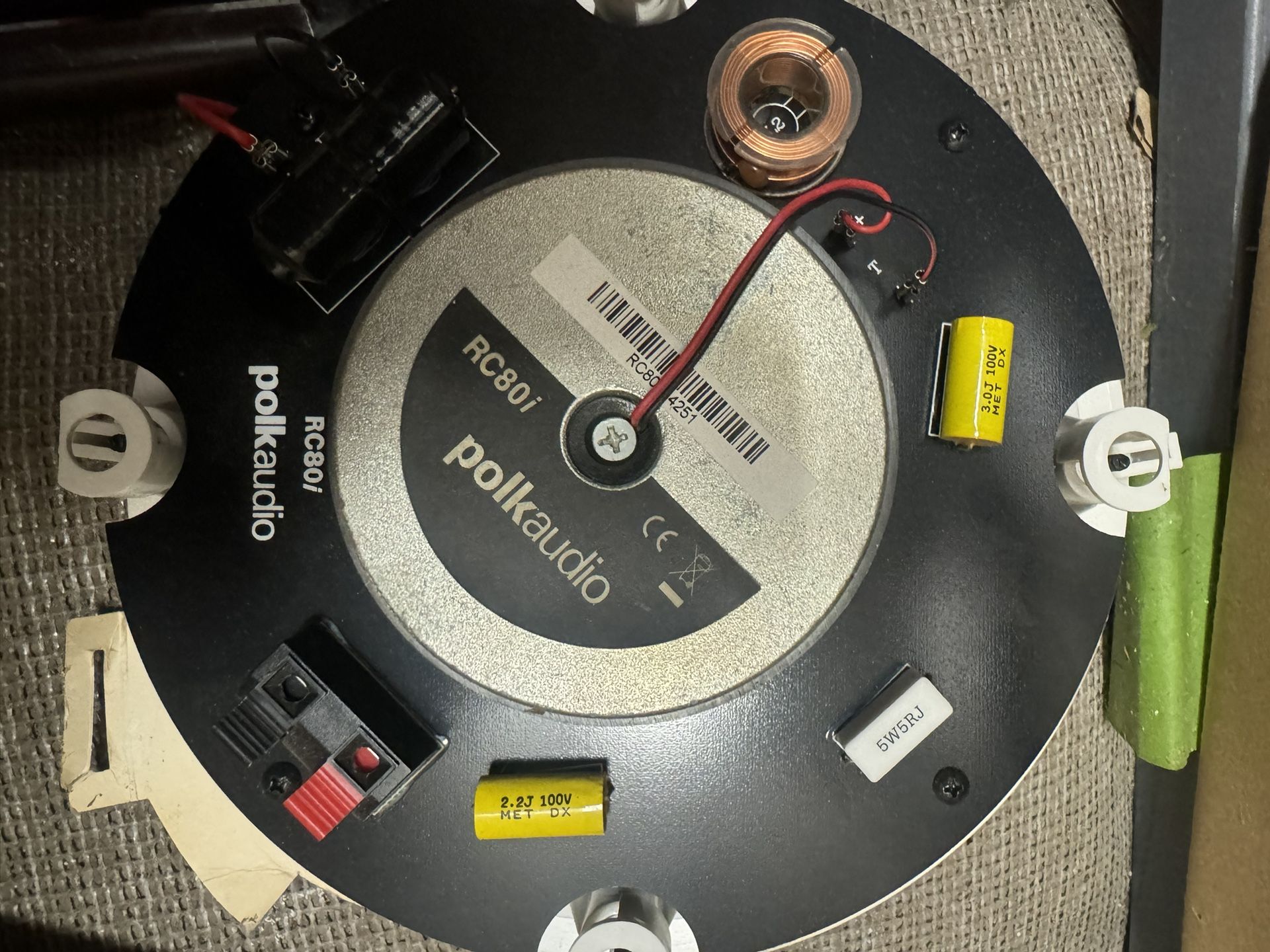 Polkaudio Entertainment Speakers With Sub.