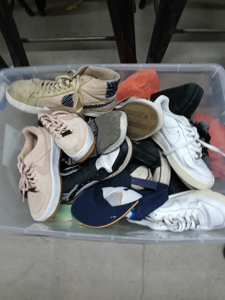 Box Of Shoes  Jordans Puma 