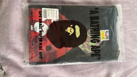 A Bathing Ape BAPE Hoodie Size XL Black