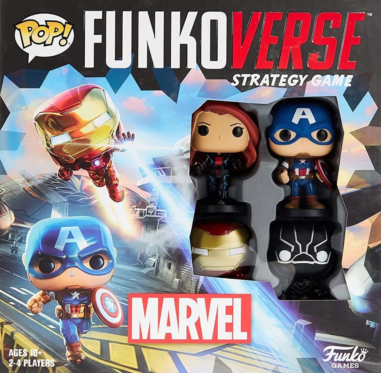Funko Games Funkoverse: Marvel 100 4-Pack Board Game