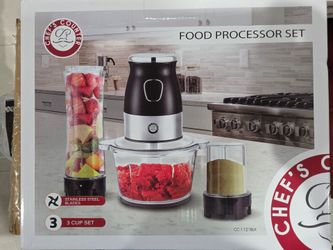 Chef's Counter Food Processor Set