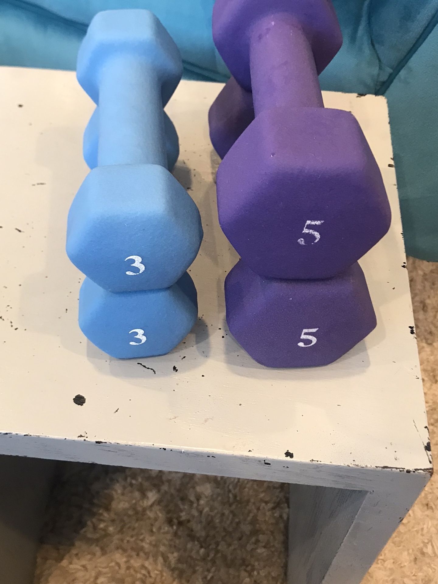 CAP2-5lb And 2-3 lb Neoprene Dumbbell