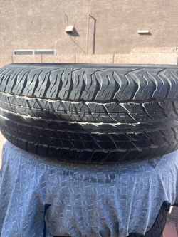 265/70R17 Dunlop Grandtrek tire