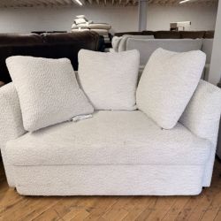 Delivery Available White Lounge Chair