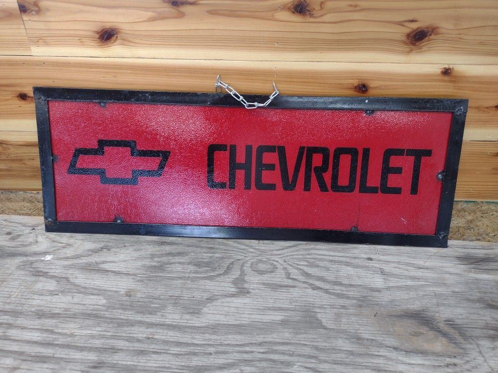 Chevrolet Metal Sign
