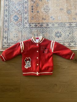 sz 2T Disney Junior Minnie varsity jacket