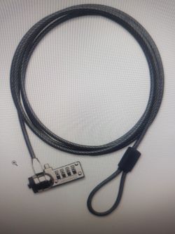 DEFCON CL NOTE BOOK COMBINATION CABLE LOCK With Anchor Point