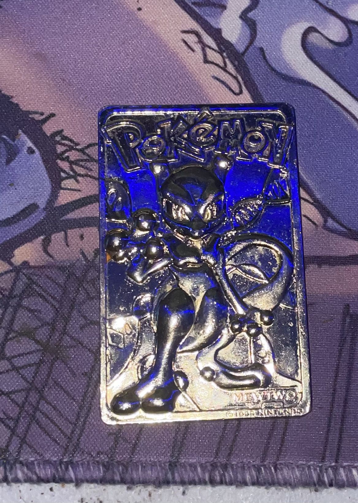 Mewtwo Burger King Gold Plated Card