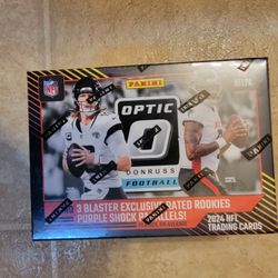 1x 2024 NFL Optic  Donruss Football Blaster Box