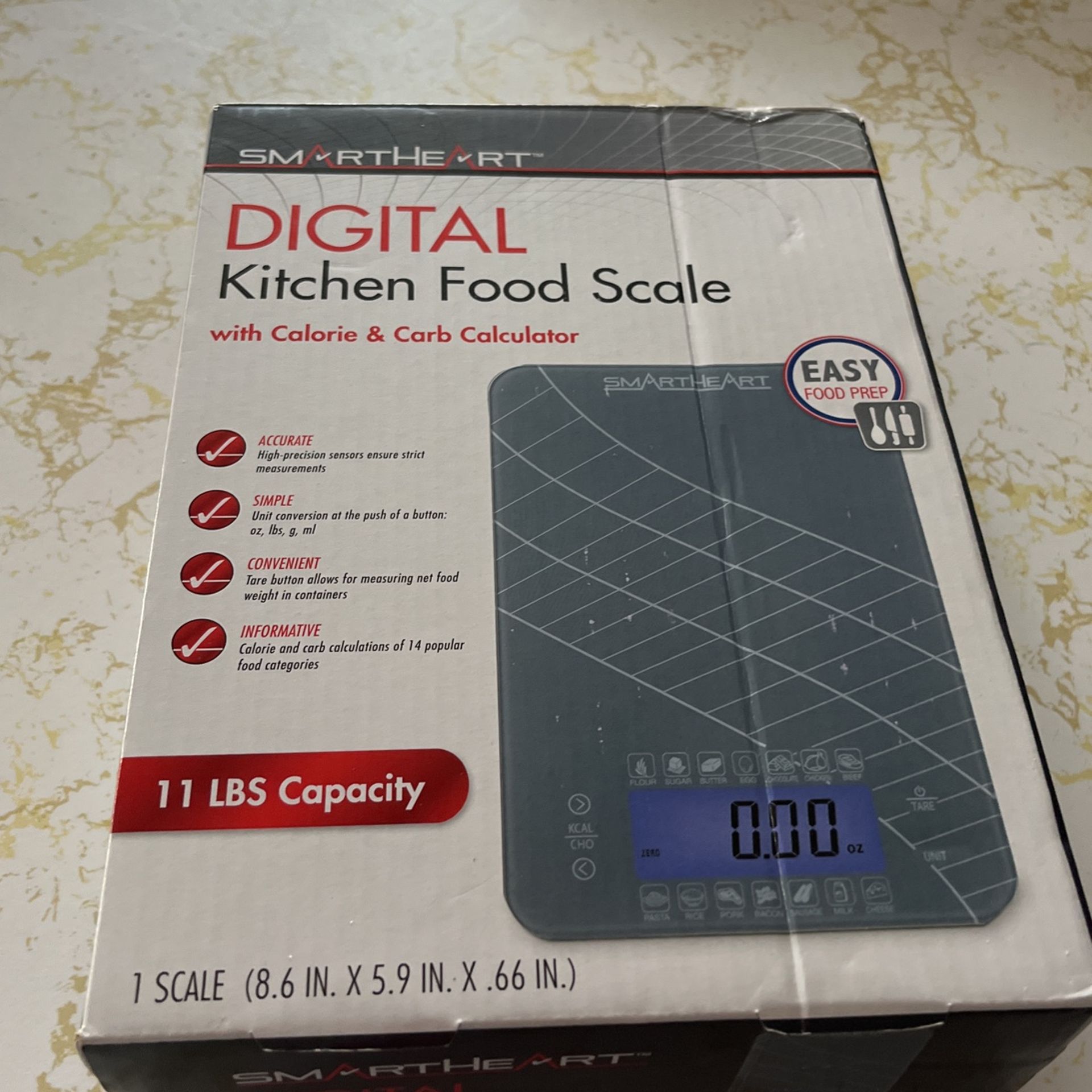 Food Scale Smart Heart Digital