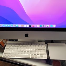 Apple iMac (Retina 4K, 21.5" Mid 2015) Intel Quad-Core i5, 3.10GHz,  512GB SSD, 8GB MEMORY,  macOS Monterey 
