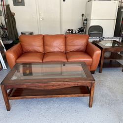 Sofa, Coffee Table and End Table 