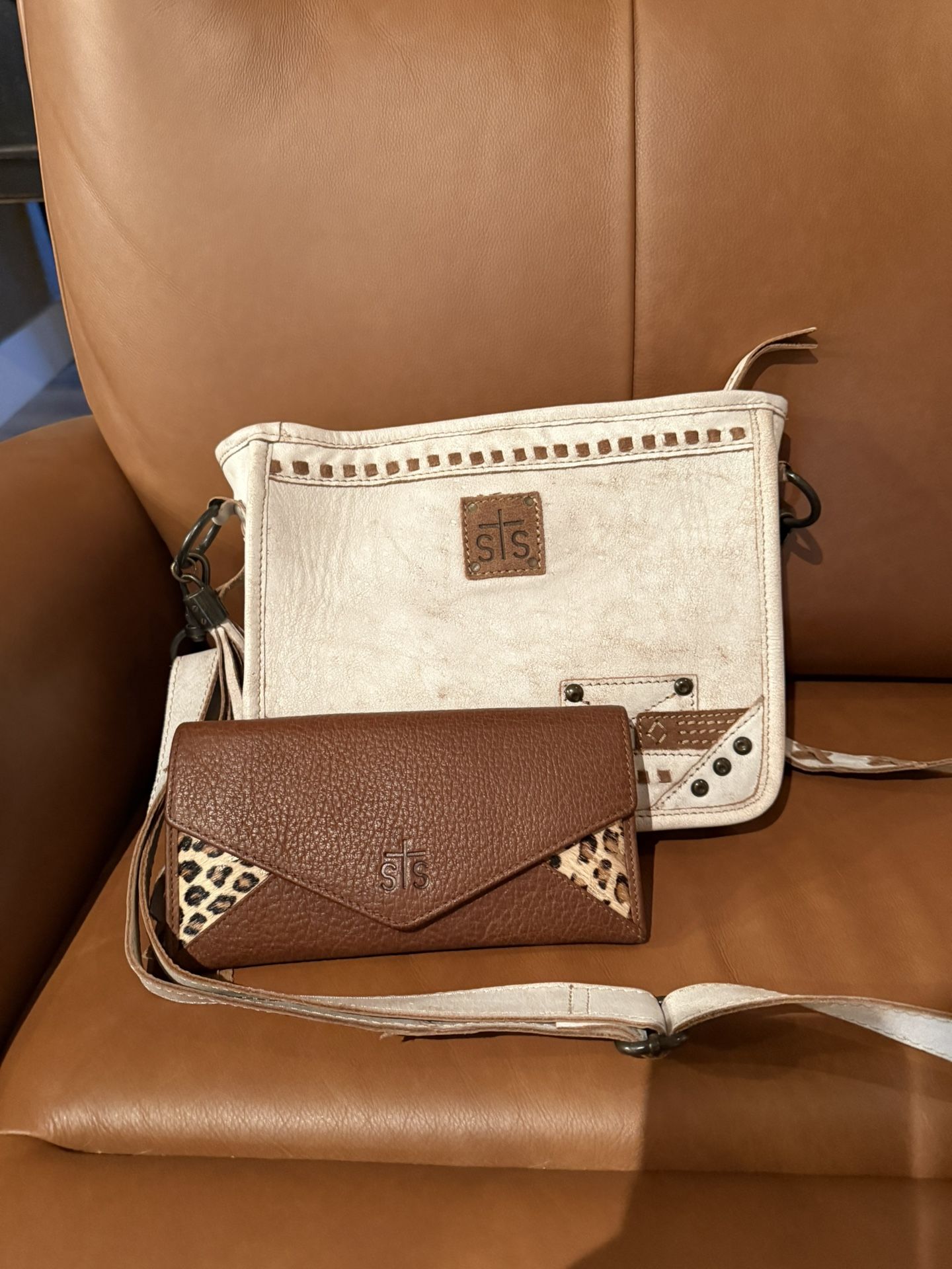 STS Ranchwear Small Shoulder Bag And Wallet