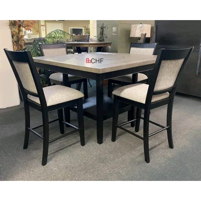 5 Piece Counter Height Dining Table Set Special Price