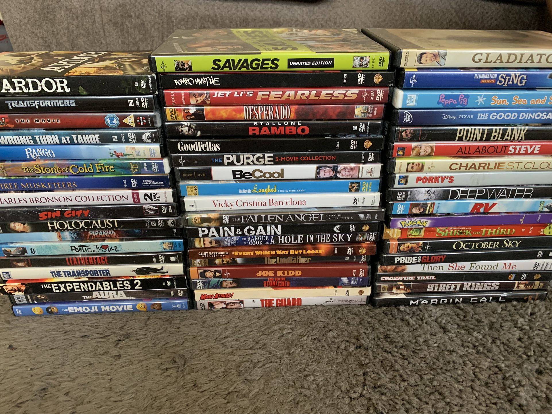 Dvd Movie Lot