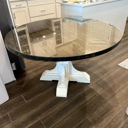 Solid Wood Dining Room Or Kitchen Table