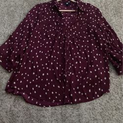 Womens Dressy Silk Shirt