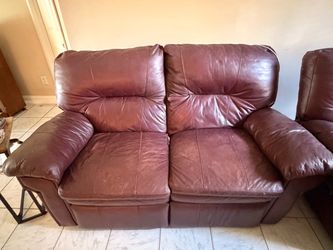 Recliner love seat & Recliner Chair