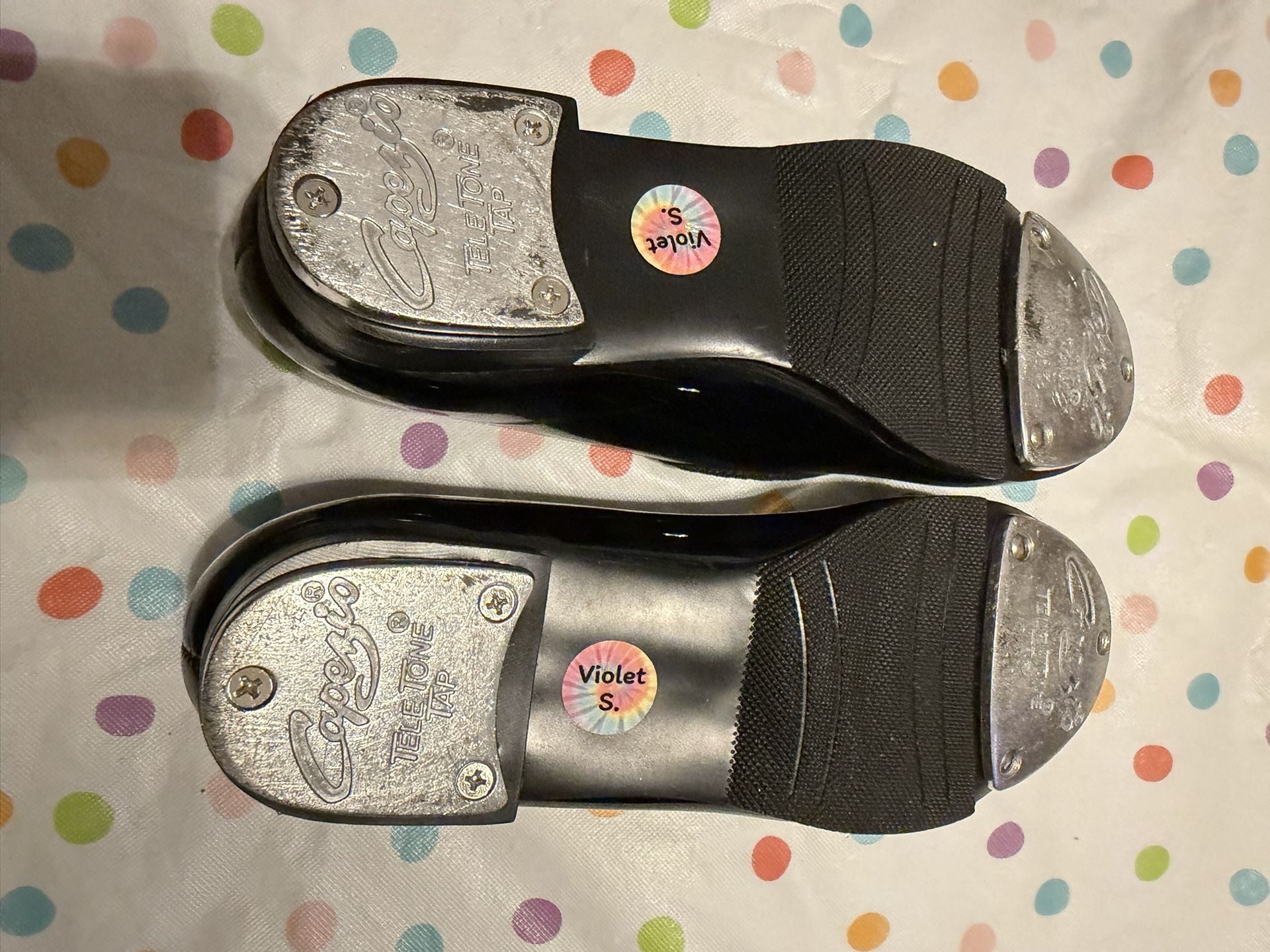 Girls Patent Leather Tap Shoes