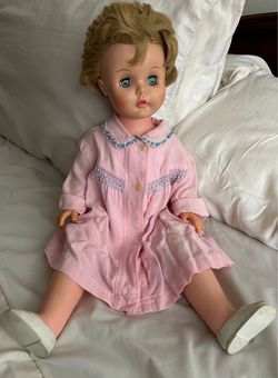 Vintage 1960s 24” Walking Doll Unbranded