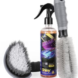 Tire & Wheel Cleaner - Brake Buster Wheel Cleaner Spray Use Wheel & Tire Brush | Car Wash Rim and Tire Cleaner or Car Detailing | Safe for Alloy, Chro