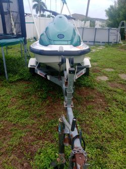 2002 Yamaha Jet Ski with trailer