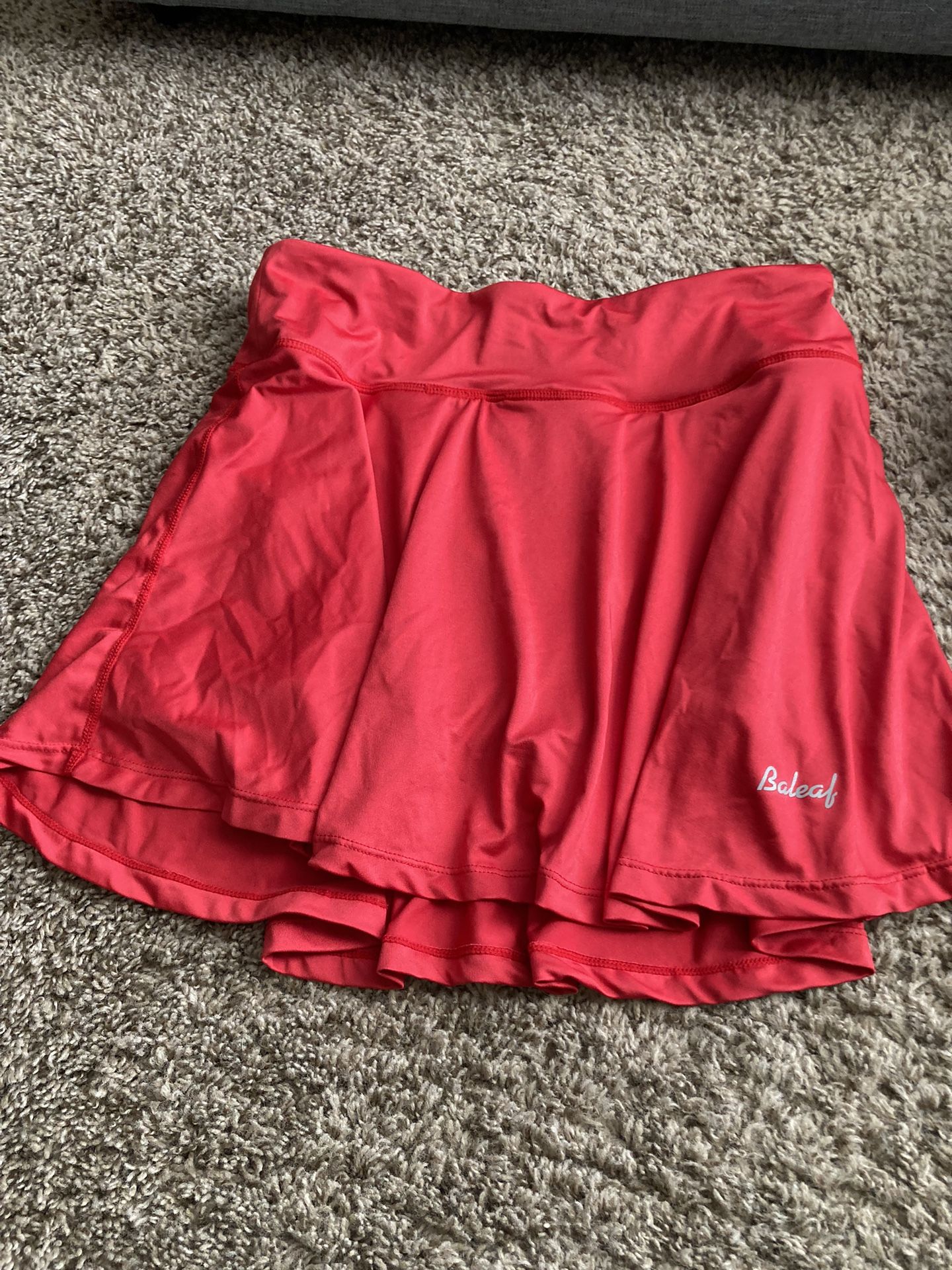 Baleaf Red Skirt Size M
