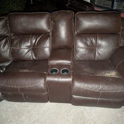 Free Sectional And Recliner