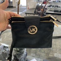Michael Kors Crossbody Black Fulton Shoulder Bag
