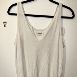 Aritzia golden By tna White Tank Top 