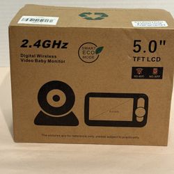 HelloBaby HB6256-M Video Baby Monitor – 5” Screen (Brand New)