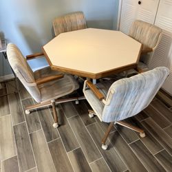 Table And 4 Chairs