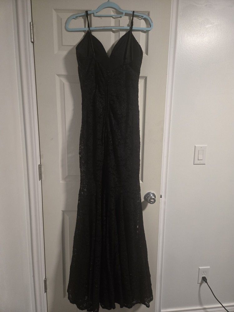 Sexy Black Prom Dress