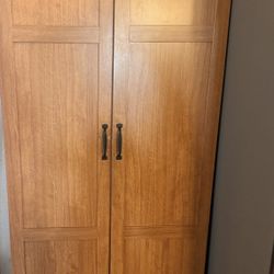 Highland Oak Pantry/Storage Cabinet