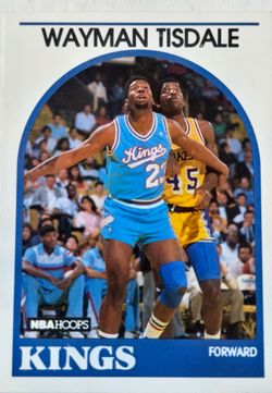 Wayman Tisdale NBA Hoops Basketball Card # 225 Unc