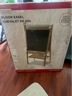 Floor easel $20.00 new in box